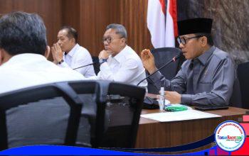 Mentri Desa dan Pembangunan Daerah Tertinggal, Yandi Susanto dalam Rakor KDKMP, Senin, 20 April 2026