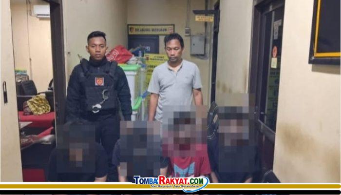 Tim Maung Presisi 851 Gagalkan Tawuran, Sejumlah Pemuda Bersenjata Tajam Diamankan di Pesisir Cirebon Kota