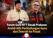 Forum Guru NTT Desak Prabowo Ambil Alih Perlindungan Guru dari Daerah ke Pusat