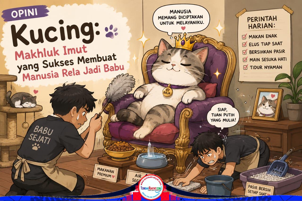 Ilustrasi Gambar Tombakrakyat Istimewa