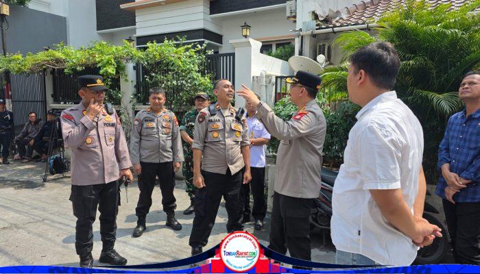 Kapolres Metro Jakarta Utara Tinjau Lokasi Kebakaran Maut di Sunter, Empat Orang Meninggal Dunia