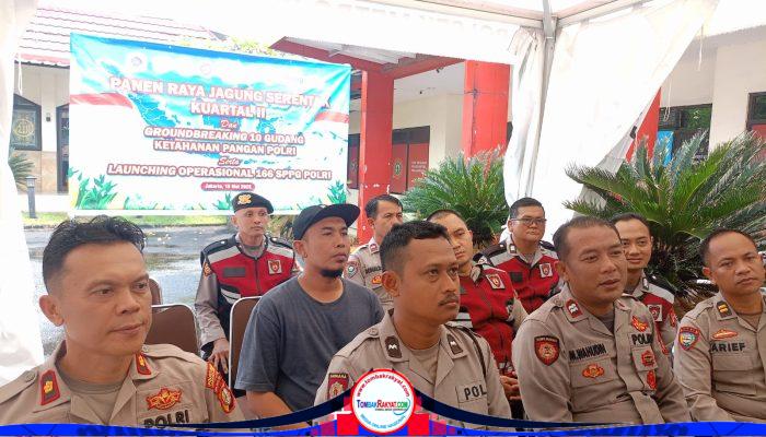 POLSEK METRO PENJARINGAN IKUTI ZOOM PANEN RAYA JAGUNG SERENTAK DAN LAUNCHING PROGRAM KETAHANAN PANGAN POLRI