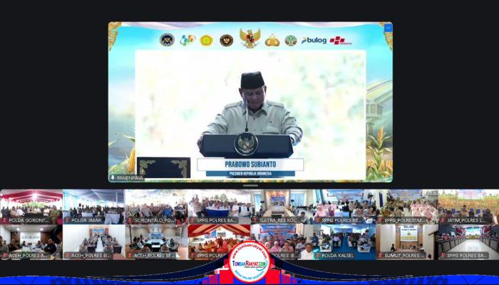 Polres Metro Jakarta Utara Ikuti Zoom Meeting Nasional Panen Raya Jagung Serentak dan Peluncuran 166 SPPG Polri