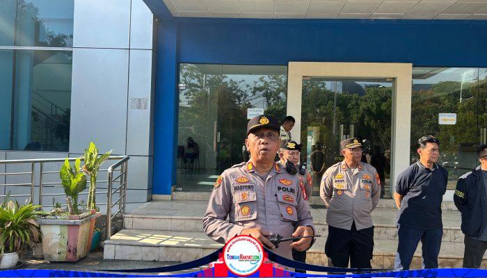 Polsek Koja Gelar Apel Pengamanan Aksi Buruh FSBPI di Jakarta Utara
