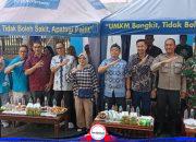 Babinsa Sukapura Monitoring Pasar Murah Jabar dan Gerakan Pangan Murah Jelang Iduladha