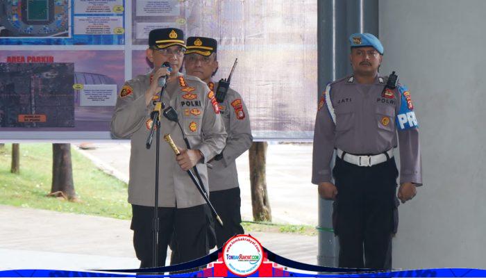 Kapolres Metro Jakarta Utara Pimpin Apel Pengamanan Persija Vs Semen Padang di JIS, Tekankan Pemeriksaan Ketat dan Humanis
