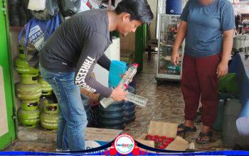 Razia Besar-Besaran Polresta Cirebon Berbuah Penyitaan 237 Botol Miras