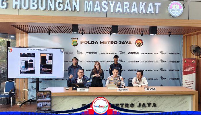 Ditressiber Polda Metro Jaya Bongkar Live Streaming Challenge Bermuatan Pornografi