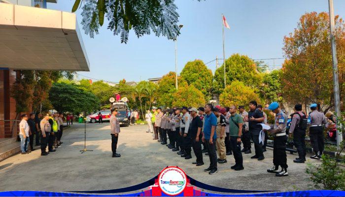 Polsek Koja Siagakan 113 Personel Amankan Aksi Buruh PT Amos Indah Indonesia di Sudinakertrans Jakarta Utara