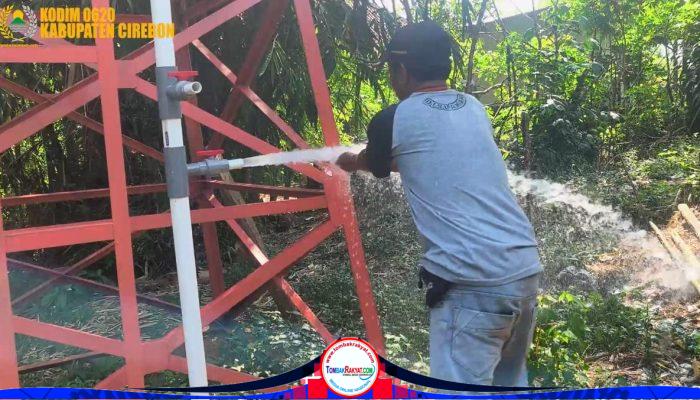Program Presiden RI Hadir di Beber Cirebon, Bukti Kepedulian Terhadap Masyarakat, Wujudkan Kebutuhan Air Bersih.