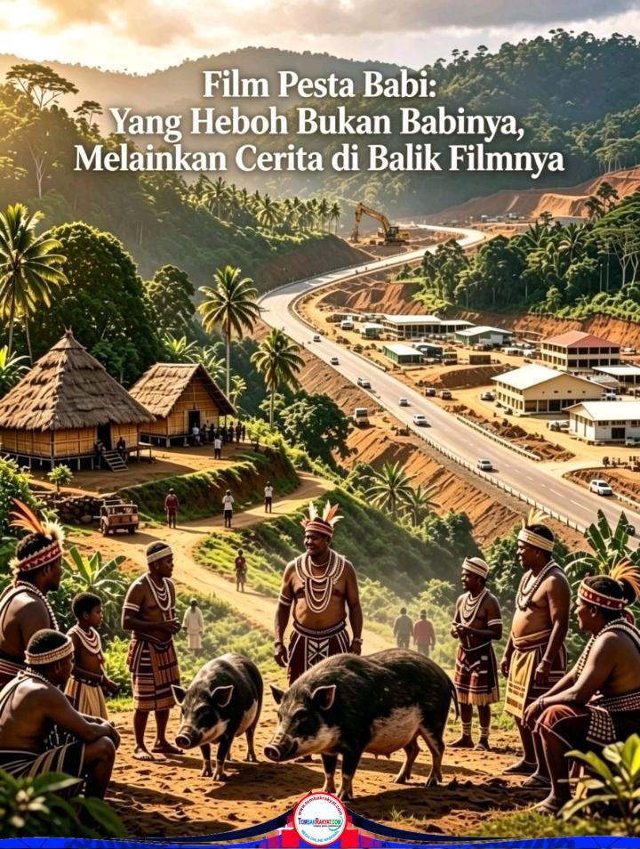 Pesta Babi, hanya sebuah film dokumenter yang membuat pejabat "berpesta" (doctrai)
