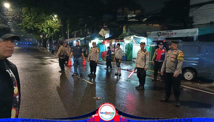 Polsek Pademangan Gelar Patroli KRYD dan Razia Stasioner