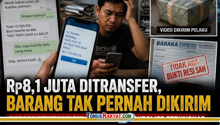 Dugaan Penipuan dan Penggelapan Transaksi Online Rugikan Pelaku Usaha Jok Motor Hingga Jutaan Rupiah