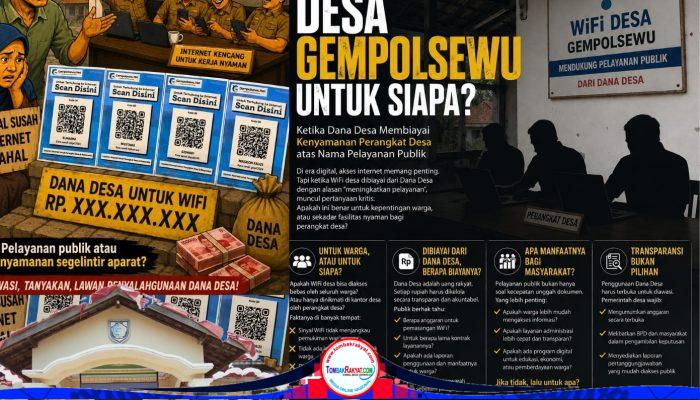 WiFi Desa untuk Siapa? Ketika Dana Desa Membiayai Kenyamanan Aparatur atas Nama Pelayanan Publik