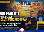 Job Fair NTT Dinilai Jadi Solusi Pengangguran, Jonias Killa: “Kelola Pengangguran Itu Jauh Lebih Sulit”