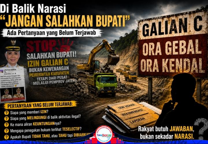 Dibalik narasi JANGAN SALAHKAN BUPATI ada pertanyaan yang belum terjawab ?