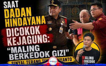 Saat Dadan Hindayana Dicokok Kejagung: “Maling Berkedok Gizi”, Sinyal Terang Tiyo Ardiyanto