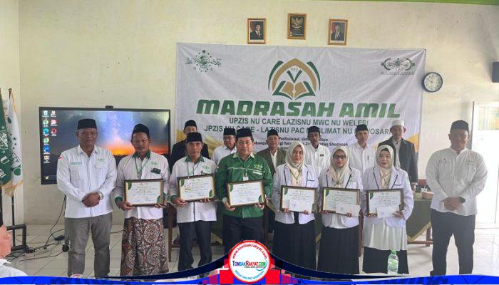 Apresiasi Dedikasi, LAZISNU PCNU Kendal Beri Penghargaan untuk Enam Ranting Terbaik di Weleri dan Rowosari