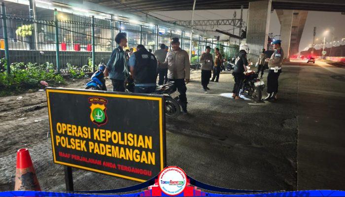 Polsek Pademangan Amankan Dua Wanita Pembawa Sabu Saat Patroli KRYD dan Razia Stasioner