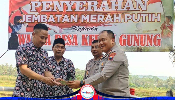 Jembatan Merah Putih Presisi Resmi Difungsikan, Wujud Kolaborasi untuk Kemajuan Petani Kebon Gunung