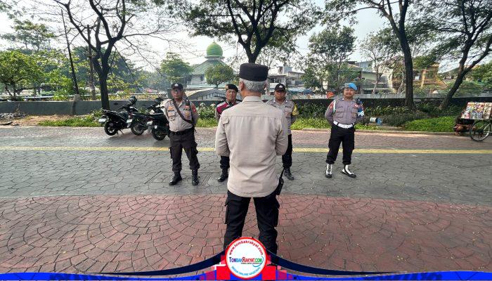 Jaga Jakarta dan Jaga Warga, Polsek Koja Perketat Pengawasan Pergerakan Massa ke Jakarta Pusat