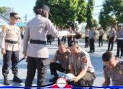 Kapolres Majalengka Pimpin Upacara Korp Rapot Kenaikan Pangkat Periode 1 Juli 2026
