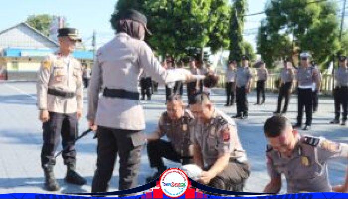 Kapolres Majalengka Pimpin Upacara Korp Rapot Kenaikan Pangkat Periode 1 Juli 2026