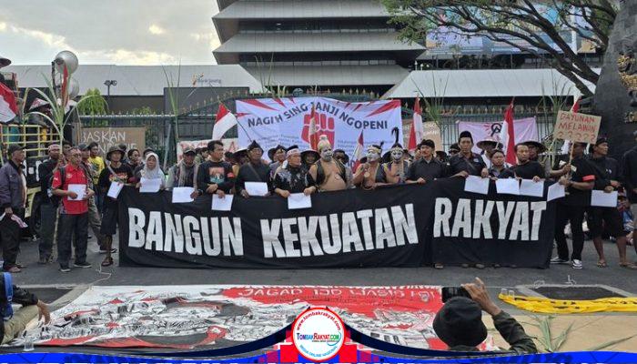 Ratusan Aktivis Lingkungan dan Petani Se-Jateng Gruduk Kantor Gubernur, Tuntut Penertiban Galian C hingga Tolak Pabrik Semen