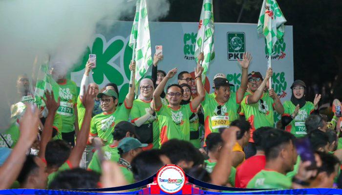 Meriahkan Harlah Ke-28 PKB, Cak Imin Ikut Lari 5K di PKB Run dan Dorong Tradisi Olahraga ke Daerah