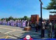 Kawal Penyampaian Aspirasi, Polres Majalengka Amankan Aksi Damai AMMPASA Terkait Program Makan Bergizi Gratis ‎