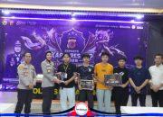 Penyerahan Piagam Penghargaan Turnamen Mobile Legends Pada HUT Bhayangkara Di Serahkan Langsung Kapolres Majalengka