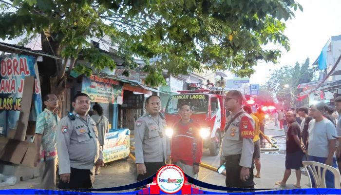 Polisi Selidiki Penyebab Kebakaran PD Nita Jaya di Tugu Utara