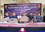 Ditreskrimsus Polda Jambi Ungkap Pembobolan Bank Jambi Rp144,82 Miliar, Tiga Tersangka Diamankan