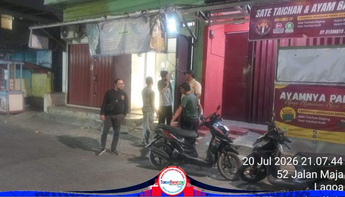 Viral di Instagram, Polisi Cek TKP Pencurian Toko Sate Taichan di Koja
