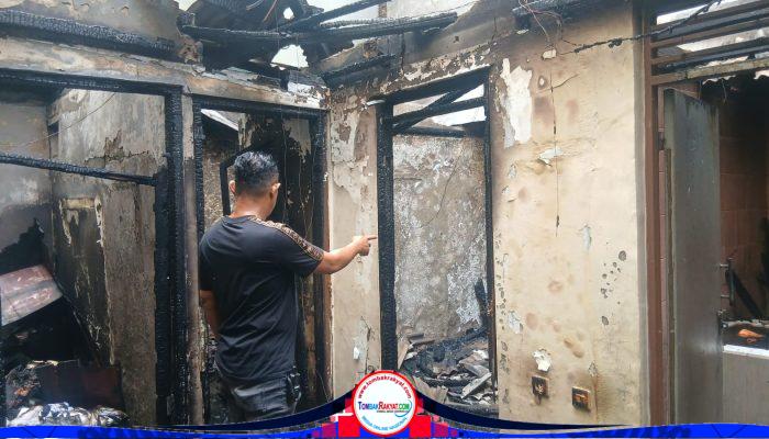 Polsek Koja Selidiki Rumah Tinggal Terbakar di Koja, Diduga Akibat Korsleting Listrik