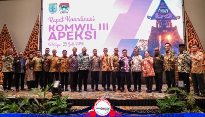 Buka Rakor Komwil III Apeksi 2026 di Salatiga, Sekda Jateng Minta Pemerintah Kota Prioritaskan Pengelolaan Sampah dari Hulu