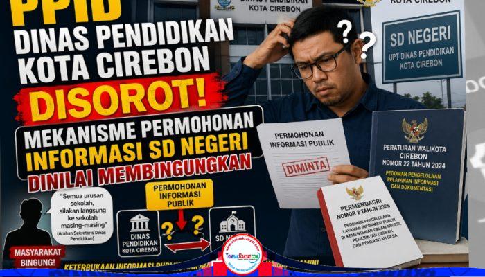 PPID Dinas Pendidikan Kota Cirebon Disorot, Mekanisme Permohonan Informasi SD Negeri Dinilai Membingungkan