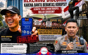 Kenapa pejuang aspirasi Anti Korupsi dicurigai? : doc. TRAI ist.