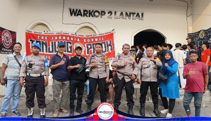 Nobar Semifinal Piala Presiden di Koja Berjalan Kondusif, Puluhan Suporter Persija Dikawal Polisi