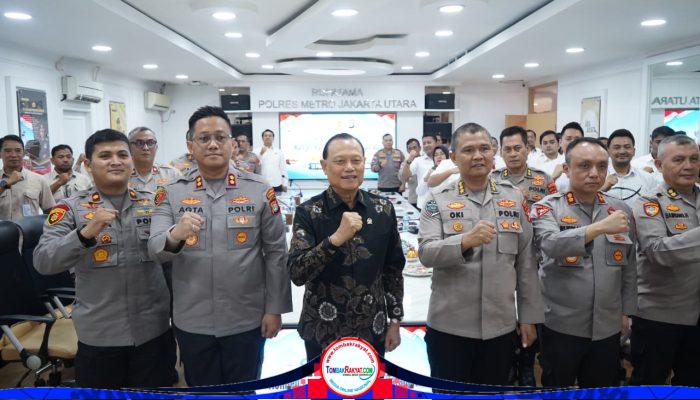Komisi III DPR RI Tinjau Kinerja Polres Metro Jakarta Utara, Soroti Penguatan Bhabinkamtibmas dan Penanganan Curanmor