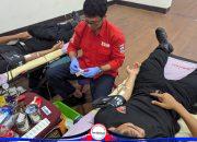 Brimob Polda Metro Jaya Gelar Donor Darah Sambut HUT ke-81 Kemerdekaan RI