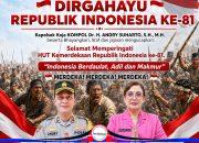 Polsek Koja Semarakkan HUT Kemerdekaan RI ke-81, Teguhkan Semangat Pengabdian untuk Negeri