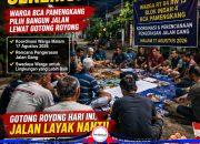 Merdeka Bukan Sekadar Seremonial, Warga Perum BCA Pamengkang Pilih Bangun Jalan Gang