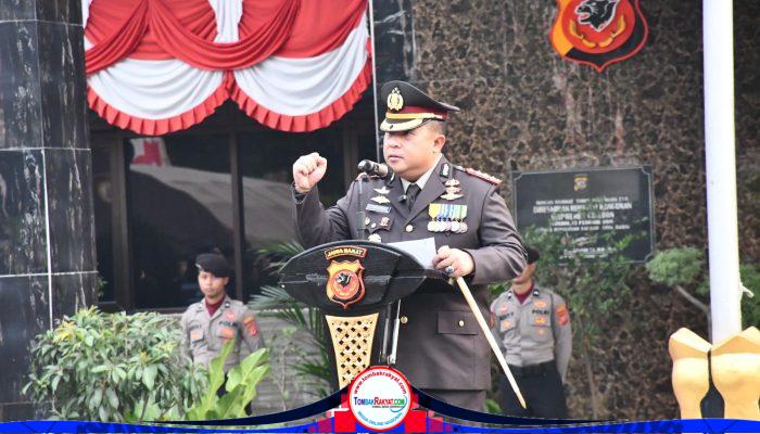 Polresta Cirebon Gelar Upacara HUT ke-81 Kemerdekaan RI, Kobarkan Semangat Pengabdian