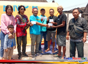PT WMP & SMMK Eratkan Persaudaraan: Hadir Menguatkan Rekan Yang Rumahnya Ludes Terbakar