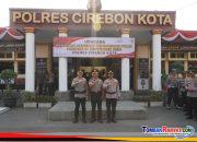 Upacara Kenaikan Pangkat, Kapolres Cirebon Kota Apresiasi Pengabdian Dua Personel 