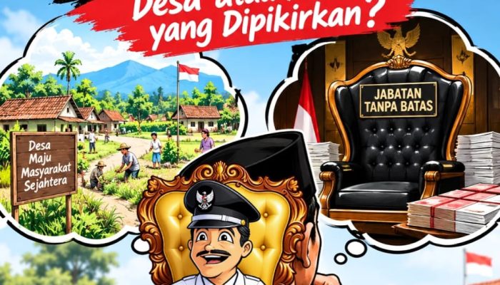 Kepala Desa Mau Jabatan Tanpa Batas: Desa atau Kursi yang Dipikirkan?