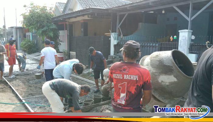 Warga Gang Indah 4 Rampungkan Perbaikan Jalan Secara Swadaya, Gotong Royong Jadi Kekuatan Warga