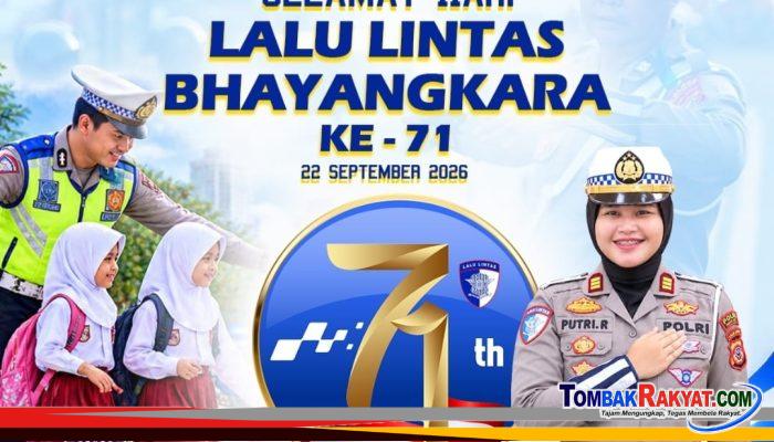 HUT Lalu Lintas Bhayangkara ke-71, Satlantas Polres Indramayu Perkuat Edukasi Keselamatan Berkendara.