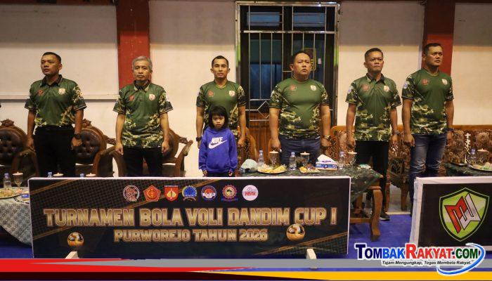 Dandim Cup 1 Purworejo Resmi Bergulir, Rp50 Juta Diperebutkan, Semifinal Ada Doorprize